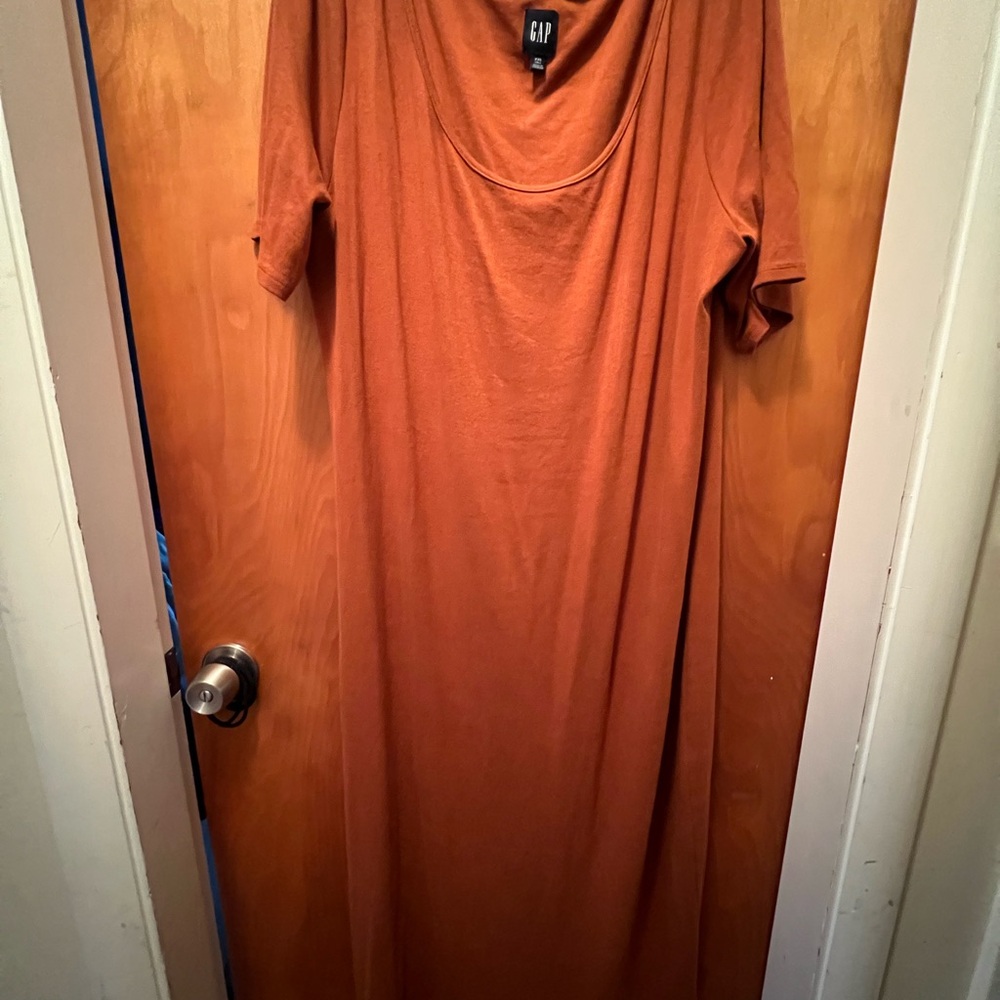 GAP Women's Rust Maxi Dress